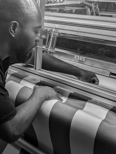 toile de store extérieur toile sur mesure pour store banne