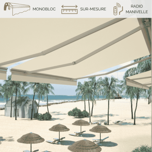 ART 350 - Store banne monobloc sur mesure