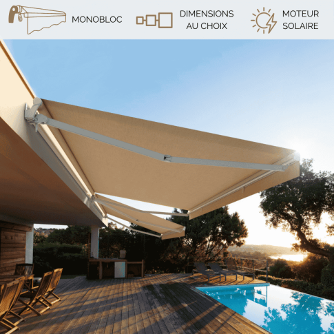 SURYA SOLAIRE - Store banne sans coffre bon plan