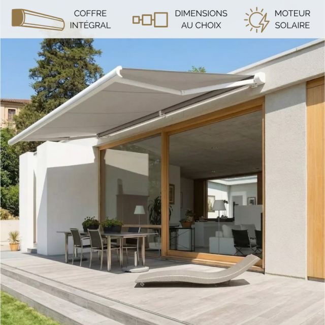 ALTEA COFFRE INTÉGRAL PERSONNALISABLE - Store banne solaire